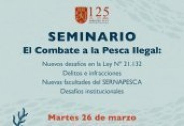 Derecho PUCV alberga seminario sobre pesca ilegal