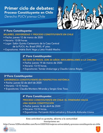 2º Foro Constituyente: No son 30 pesos son 30 años: Neoliberalismo a la chilena (SUSPENDIDO HASTA NUEVO AVISO)