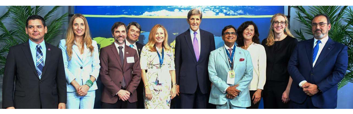 Secretario John Kerry y el CEO del Global Methane Hub, Marcelo Mena anuncian acciones para apoyar compromiso con Global Methane Pledge