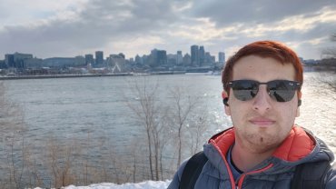 Jorge Guajardo, estudiante de magíster EIE, realizó pasantía de investigación en Canadá