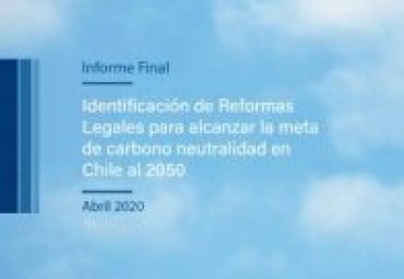 Investigadora participó en el panel de expertos del estudio “Identificación de reformas legales para alcanzar la meta de carbono neutralidad en Chile al 2050”