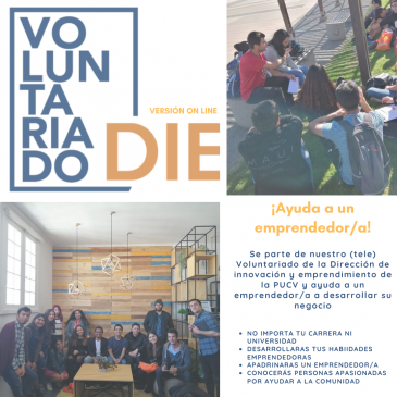 Convocatoria Voluntariado DIE 2020