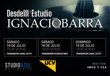 Desde el Estudio: Concierto de Guitarra de Ignacio Barra