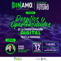 Webinar DINamo: Desafíos y oportunidades de la transformación digital tras la pandemia