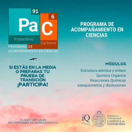 PAC: Programa Acompañamiento en Ciencias - Química