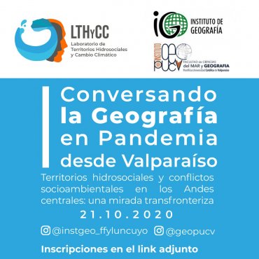 Conversando la Geografía en pandemia desde Valparaíso
