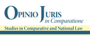 Profesor Rodrigo Momberg publica artículo en revista italiana "Opinio Juris in Comparatione"