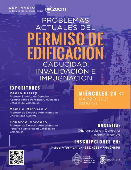 Seminario Problemas Actuales del Permiso de Edificación