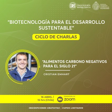 Charlas "Biotecnología para el Desarrollo Sustentable"