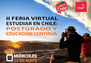 PUCV participará en II Feria Virtual "Estudiar en Chile: Postgrado y Formación Continua"