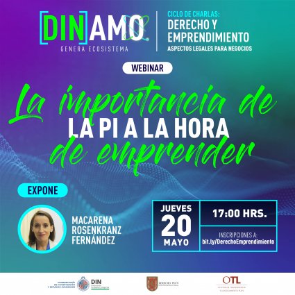 Charla DINamo: “La importancia de la propiedad intelectual a la hora de emprender”