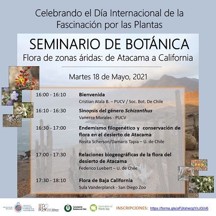 Seminario de Botánica se enmarca en el Día Internacional de la Fascinación por las Plantas