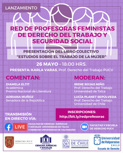 Lanzamiento Red de Profesoras Feministas de Derecho del Trabajo y Seguridad Social