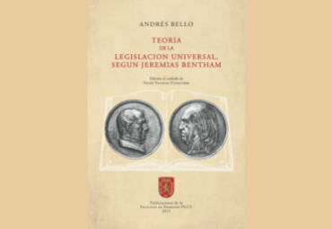 Colección Jurídica de Derecho PUCV publica libro "Teoría de la legislación universal según Jeremías Bentham"