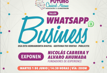 Conecta Futuro Chañaral Atacama: taller de Whatsapp Business