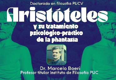 Conferencia "Aristóteles y su tratamiento psicológico-práctico de la phantasía"