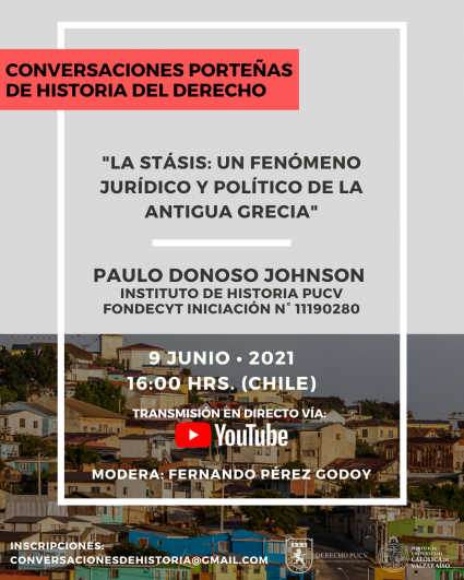 Conversaciones Porteñas de Historia del Derecho: "La stásis: un fenómeno jurídico y político de la antigua Grecia"