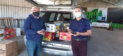 Escuela de Agronomía realiza donación de paltas para abastecer comedores comunitarios de Valparaíso