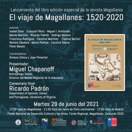 Lanzamiento del libro “El viaje de Magallanes: 1520-2020”