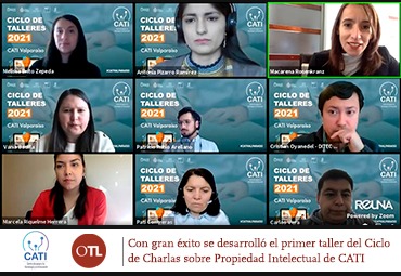 Con gran éxito se desarrolló el primer taller del Ciclo de Charlas sobre Propiedad Intelectual de CATI Valparaíso