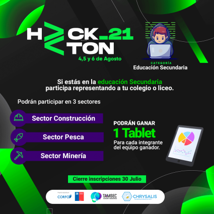 Hackathon 2021 – Estudiantes Secundarios