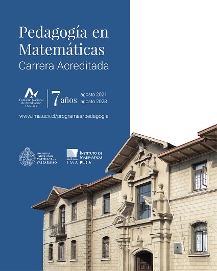 La carrera de Pedagogía en Matemáticas PUCV obtiene acreditación por 7 años