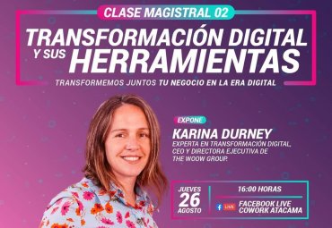 Clase magistral "Transformación digital y sus herramientas"