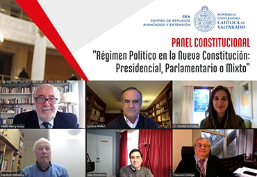 CEA organizó panel para analizar el régimen político en la nueva Constitución