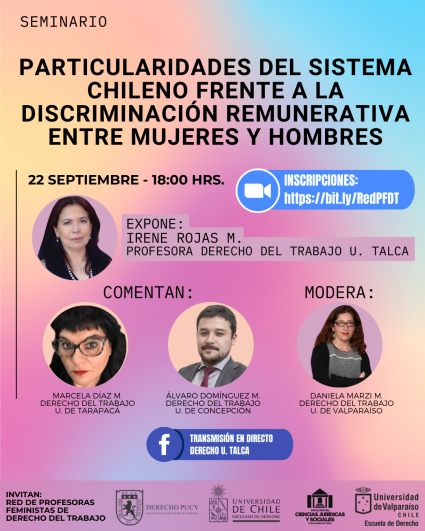 Seminario "Particularidades del sistema chileno frente a la discriminación remunerativa entre mujeres y hombres"