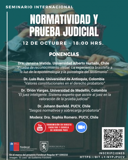 Seminario Internacional "Normatividad y Prueba Judicial"