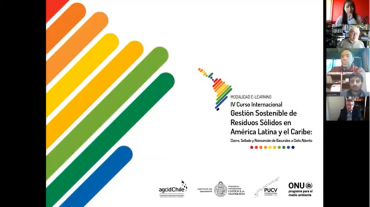 Grupo de Residuos Sólidos culmina el IV Curso Internacional de Gestión Sostenible de Residuos Sólidos en América Latina y el Caribe