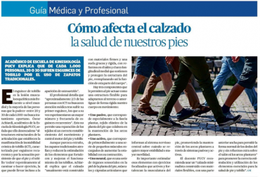 Presencia del profesor Oscar Achiardi en el Mercurio de Valparaíso
