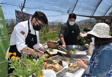 Picnic familiar y recetas saludables convocaron a familias en Taller de Centro Ceres