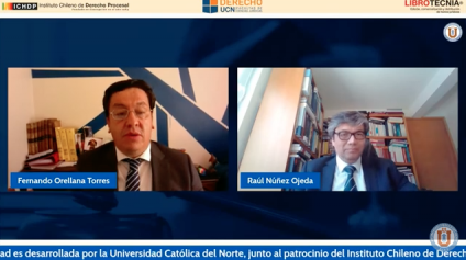 Profesor Raúl Núñez participa en entrevista sobre la Reforma Procesal Civil organizado por Derecho UCN