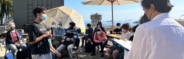Instituto de Geografía da la bienvenida a estudiantes de primer año con terreno por la bahía de Valparaíso