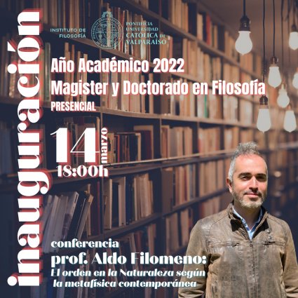 Inauguración Año Académico 2022 Magíster y Doctorado en Filosofía PUCV