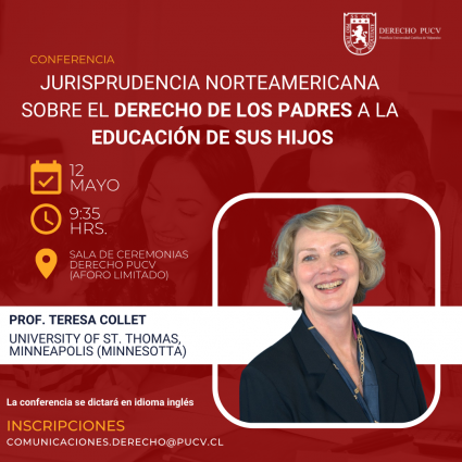 Conferencia "Jurisprudencia norteamericana sobre el derecho de los padres a la educación de sus hijos"