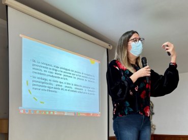 Dra. Loreto Moya expone en jornada con catequistas de la Parroquia de Reñaca