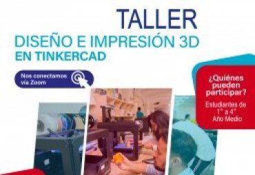 ENSEÑANZA MEDIA: Taller Diseño e Impresión 3D en Tinkercad