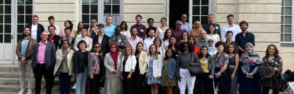 Profesor Victor Salinas participa en reunión de trabajo con la Oficina de Educación para el Cambio Climático en París