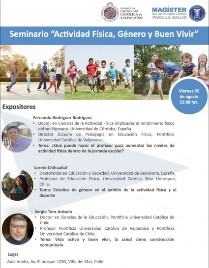 Seminario en Actividad Física, Género y Buen Vivir