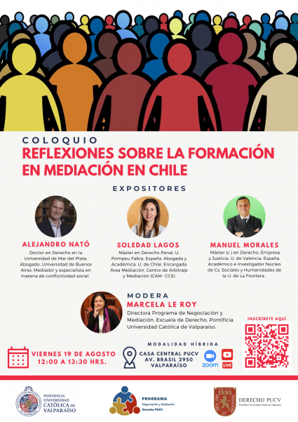 Coloquio "Reflexiones sobre la formación en mediación en Chile"