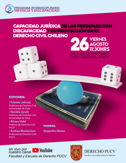 Seminario "Capacidad jurídica de las personas con discapacidad y su proyección en el Derecho Civil chileno"