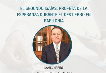 Dr. Kamel Harire dictará conferencia cultural en Viña del Mar