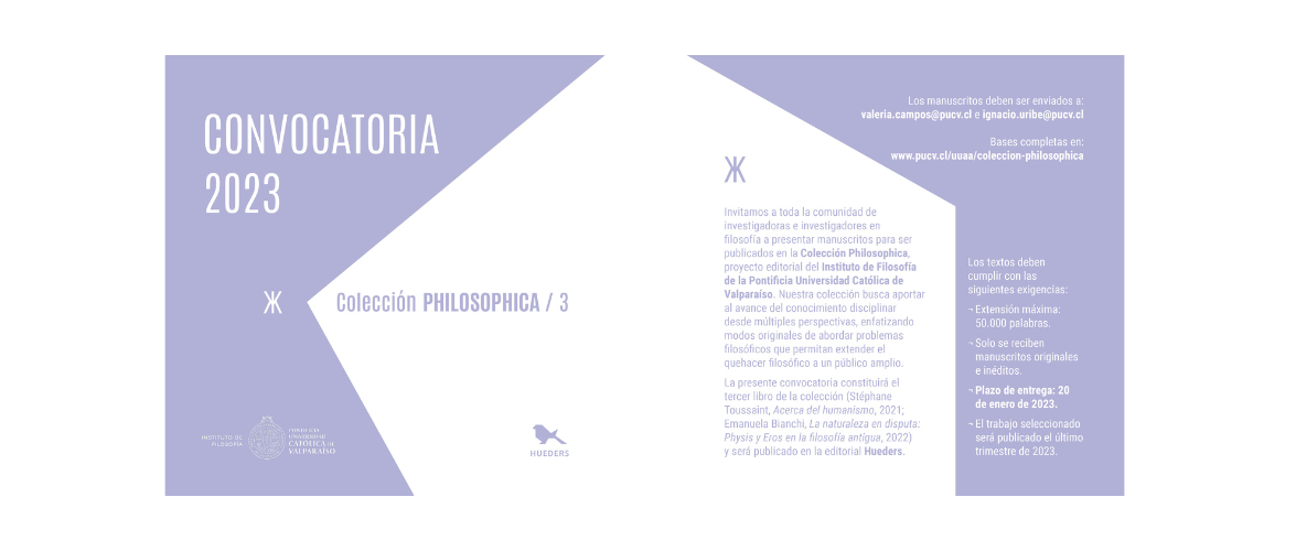 Colección Philosophica convocatoria 2023