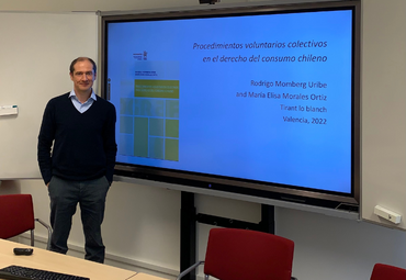 Profesor Rodrigo Momberg participa en diferentes actividades académicas en los Países Bajos