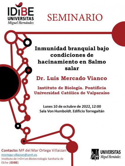 Profesor Luis Mercado imparte Seminario en Universidad Miguel Hernández (UMH) de Alicante, España