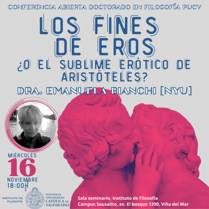 Los fines de Eros. ¿O el sublime erótico de Aristóteles?