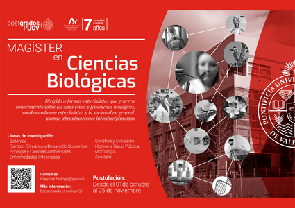 Instituto de Biología PUCV abre programa académico especializado en ciencias biológicas