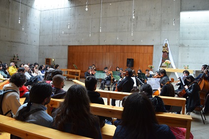Jóvenes intérpretes protagonizaron vibrante concierto en campus Curauma